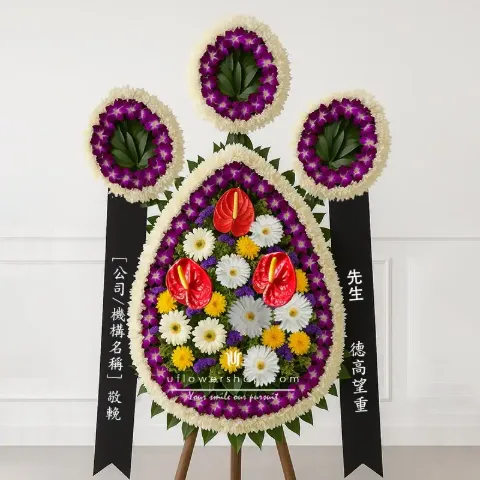 專業帛事花牌 | 20年經驗花店 | 即日直送殯儀館